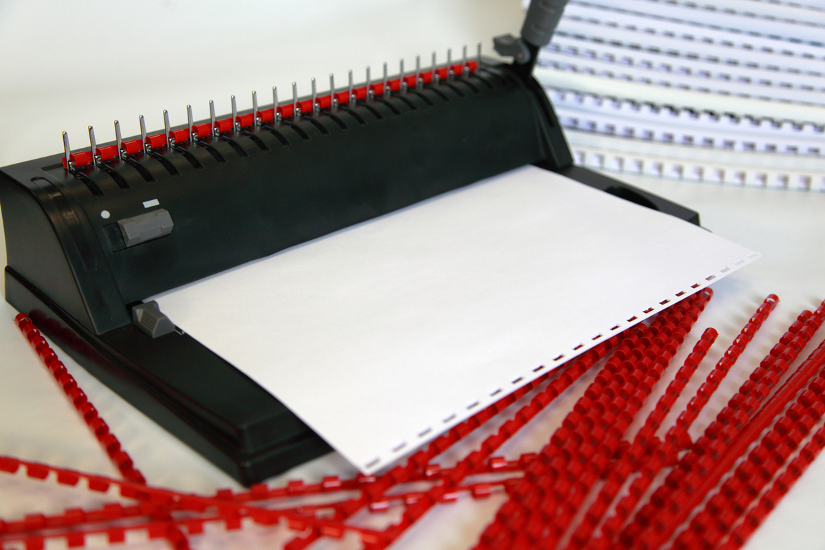 brochure for binding documents